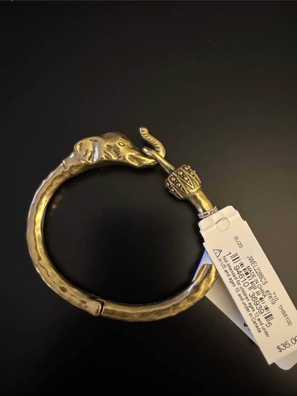 Elephant bracelet